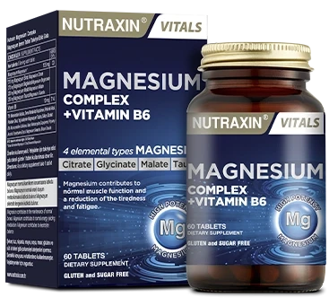NUTRAXIN Магний В6 цитрат малат таурат бисглицинат