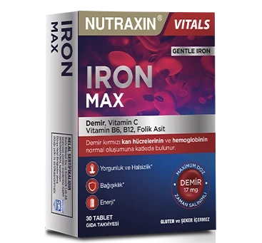Nutraxin Iron Max 17 mg 30 Tablet