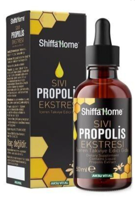 ShiffaHome Sıvı Propolis Ekstresi Liquid Propolis Extract 50 ml