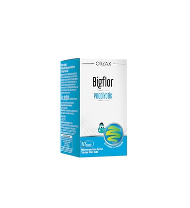 Orzax Bigflor пробиотик для кишечника, 30 капсул