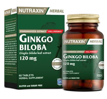 NUTRAXIN Гинкго билоба витамин для памяти и мозга