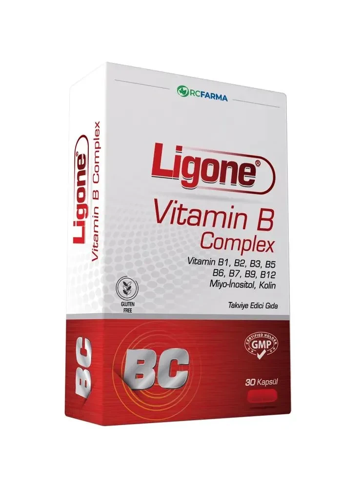 RC FARMA, Комплекс витаминов B, 30 капсул