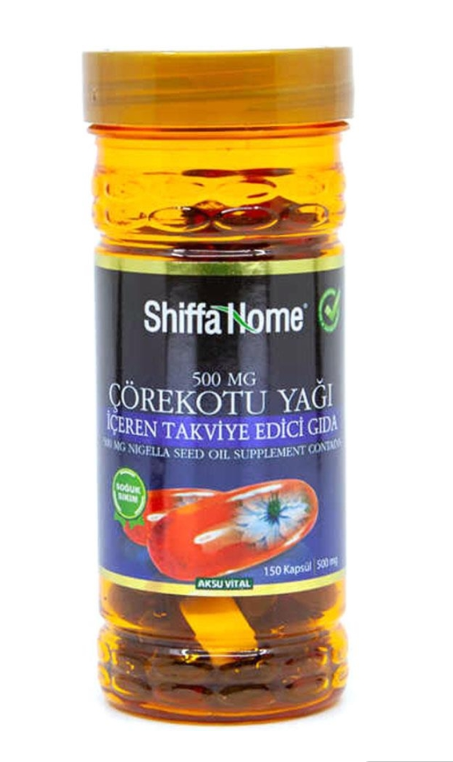 Shiffa Home Black Cumin Oil 500 mg 150 capsules