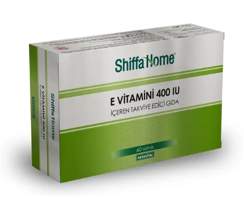 ShiffaHome Vitamin E 400 IU (Витамин Е), 60 софтгелевых капсул