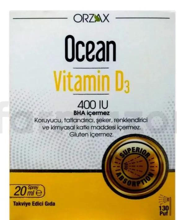 OCEAN VITAMIN D 400 IU SPRAY 20 ML