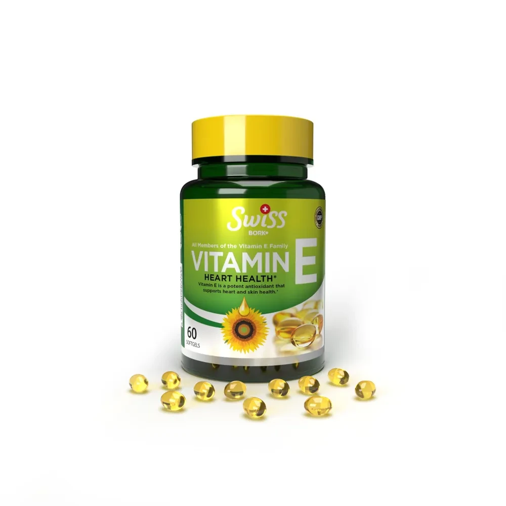SWISS BORK VITAMIN-E 1000 IU 60 SOFT GEL