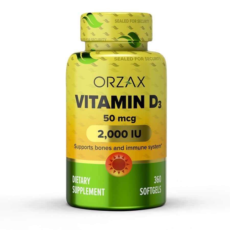 OCEAN VITAMIN D3-2000 IU 50 CAPSULE для иммунитета костей суставов и мышц
