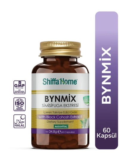 Shiffa Home Bynmix (Cimicifuga / Black Cohosh) — экстракт цимицифуги, 60 капсул
