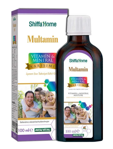 ShiffaHome Multamin Vitamin & Mineral Syrup 100 ml